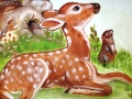 Childrens Painted Wall Murals deer
