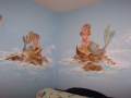 childrens-murals-mermaids-sitting-on-rocks