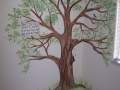 childrens-murals-trees-park-tree-with-poem-hanging-on-banner-includes-frogs-and-critters