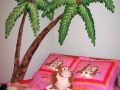 childrens-murals-beach-whimsical-palm-trees-over-bed