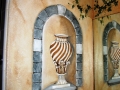 residential-murals-master-bath-faux-with-arched-niche-and-urn