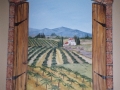 residential-murals-niche-painted-with-shutters-opening-to-a-vineyard-scene